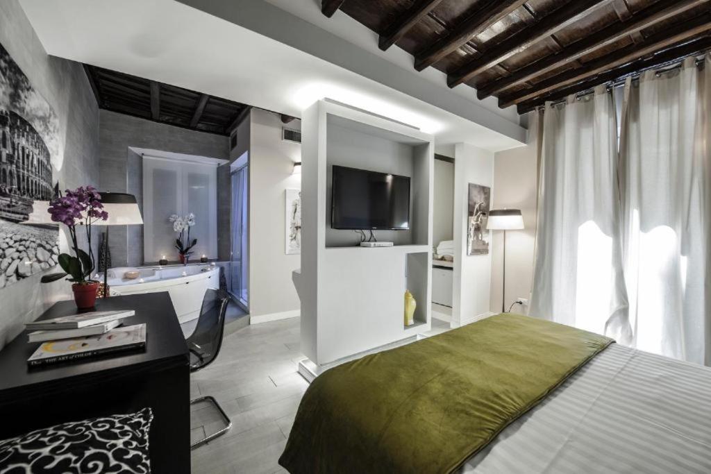 Town House Spagna- Luxury Rooms With Jacuzzi Bath Rzym Zewnętrze zdjęcie